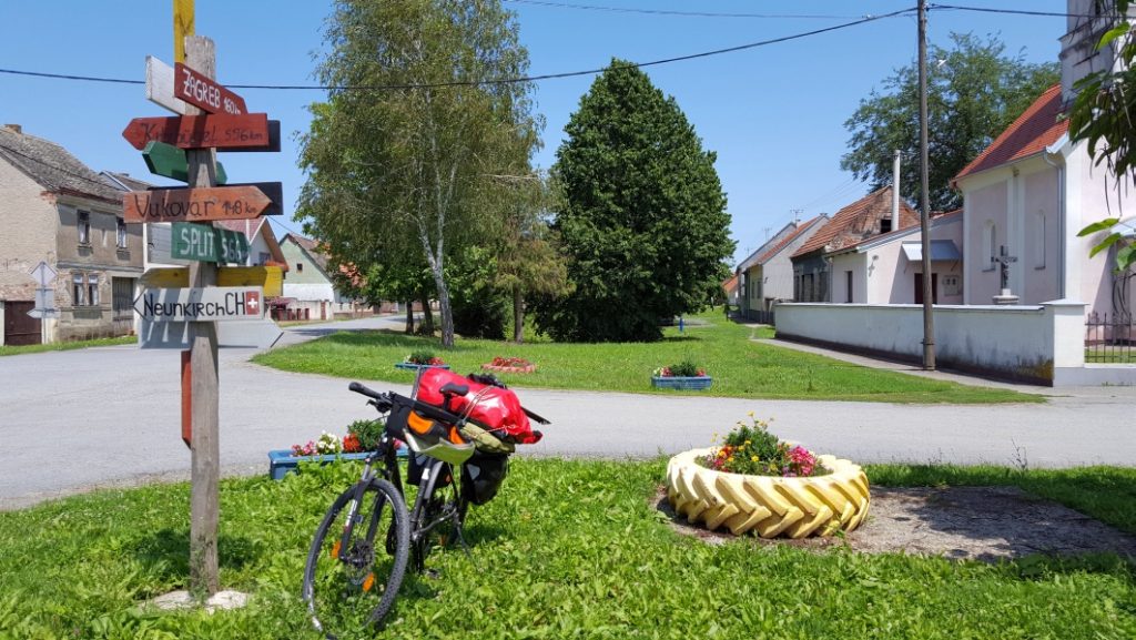 Wegweiser nach Split